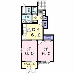 新発田駅 バス18分  天の原下車：停歩2分 1階の物件間取画像